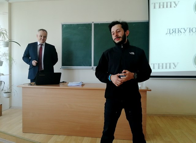 Виступ Михайла Онишківа Виступ Михайла Онишківа